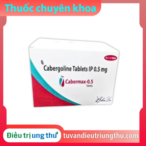 Cabermax 0.5mg (Cabergoline)