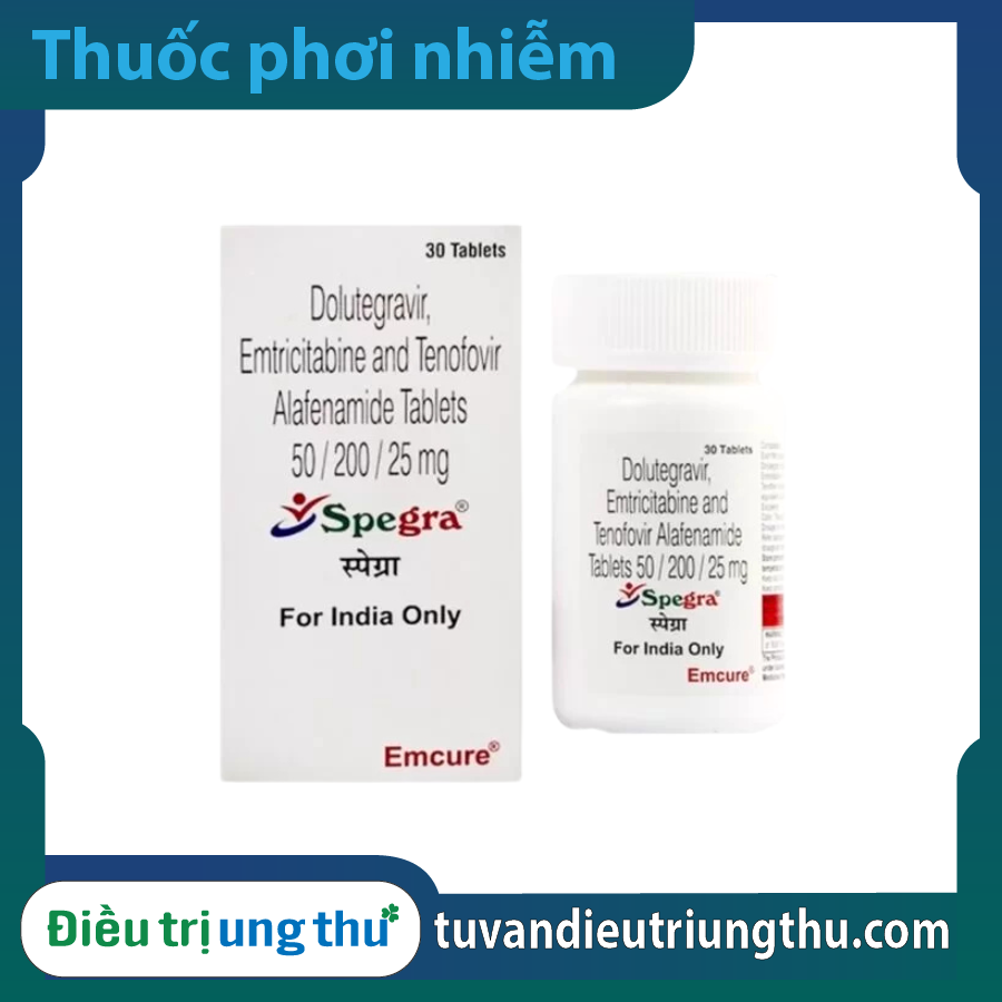 Thuốc Spegra 50/200/25mg