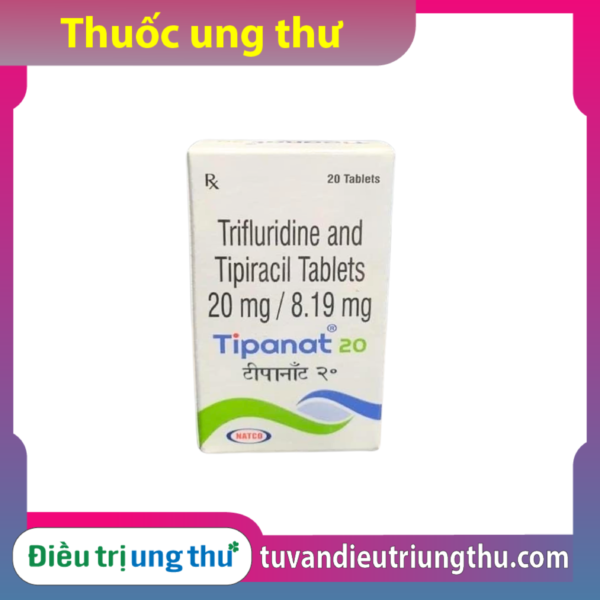 Tipanat 20mg (Trifluridine 20mg & Tipiracil 8,19mg)